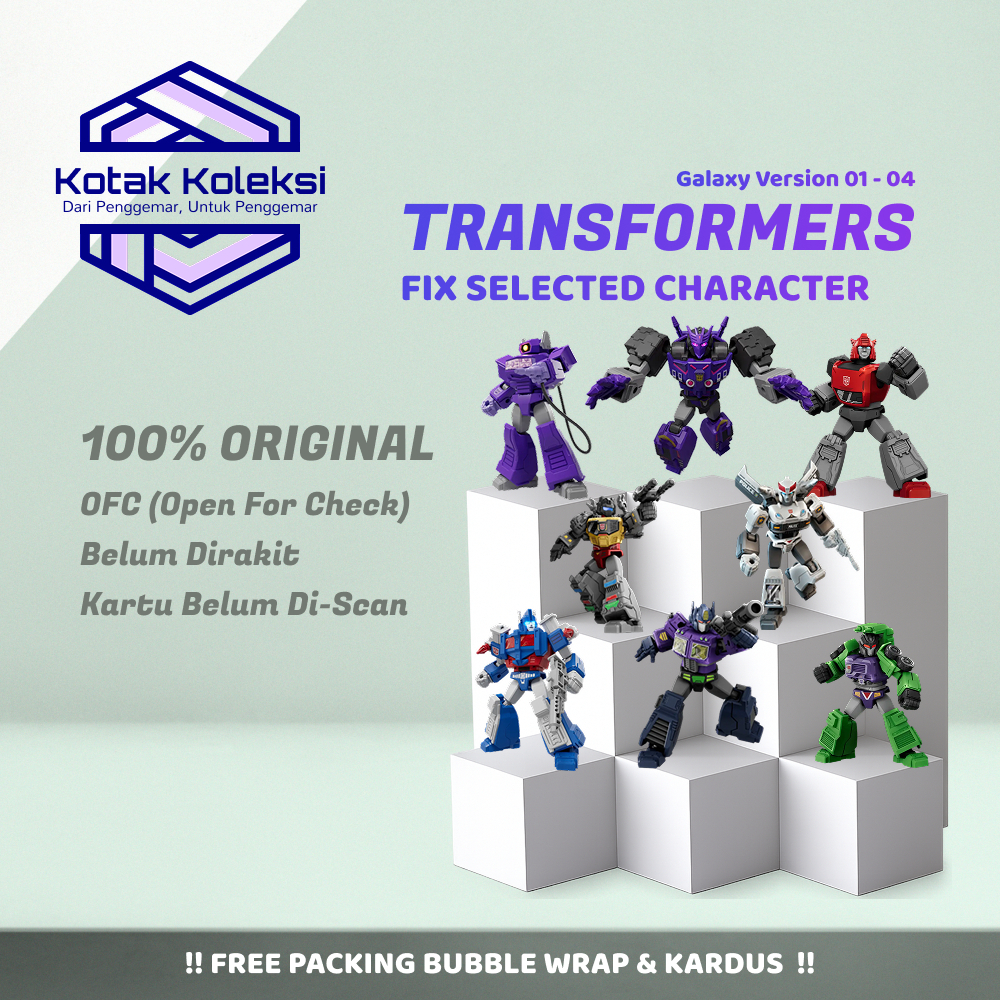 OFC Transformers Galaxy Version GV - 01 - 02 - 03 - 04 - Optimus Prime - Shockwave - Starscream - Sc