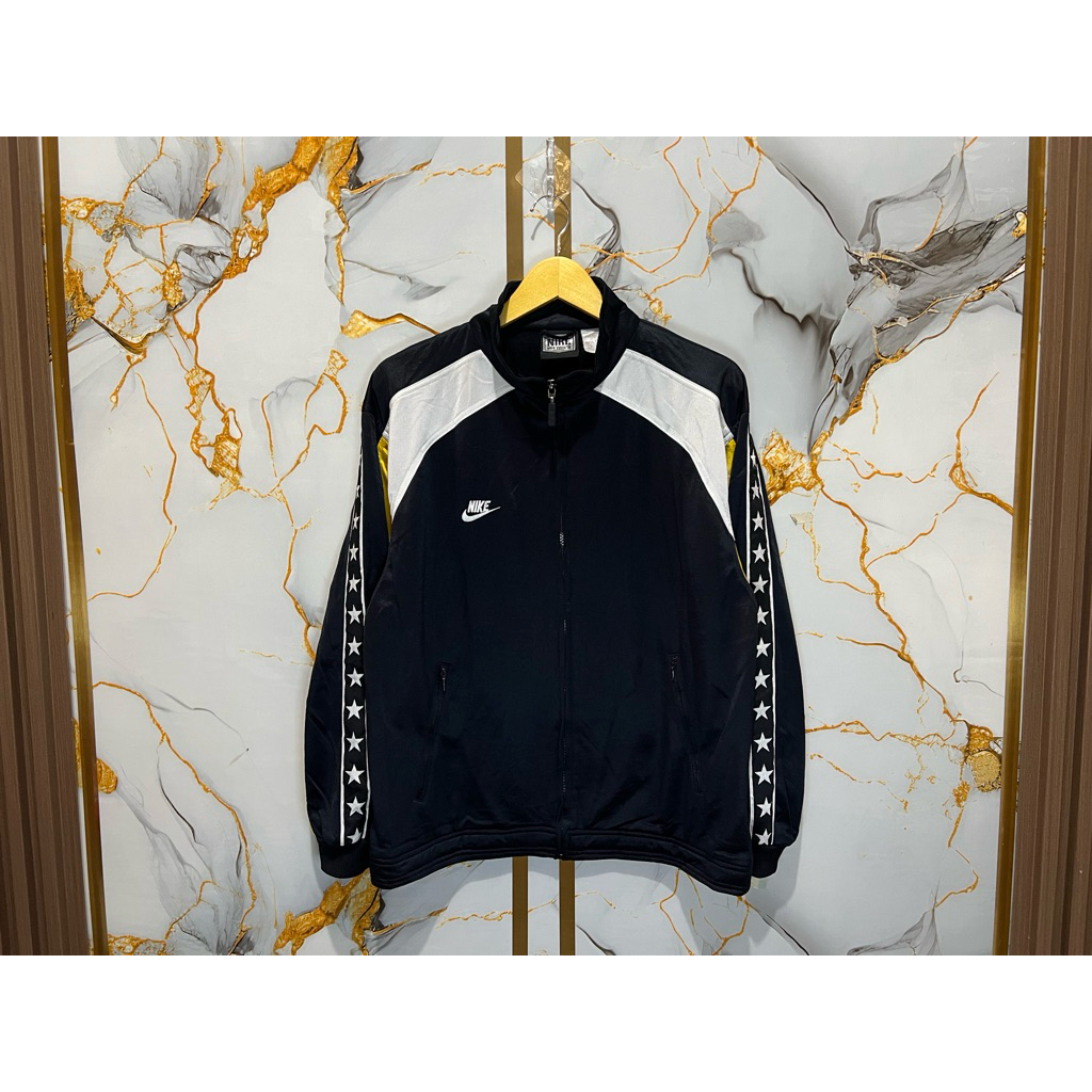 NIKE PREMIER 90s JACKET STARS VTG VINTAGE TRACK TOP MENS Size S