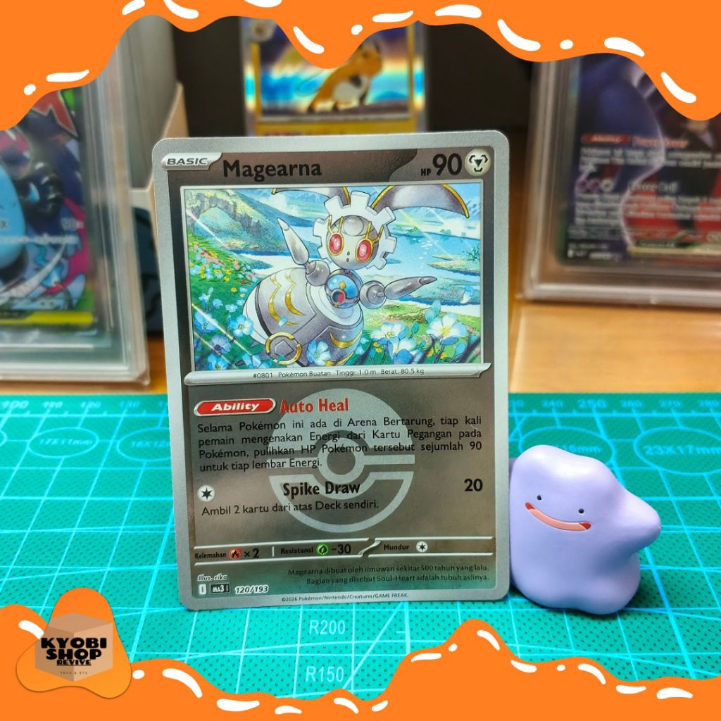 Magearna Holo Pokeball Kartu Pokemon TCG Indonesia