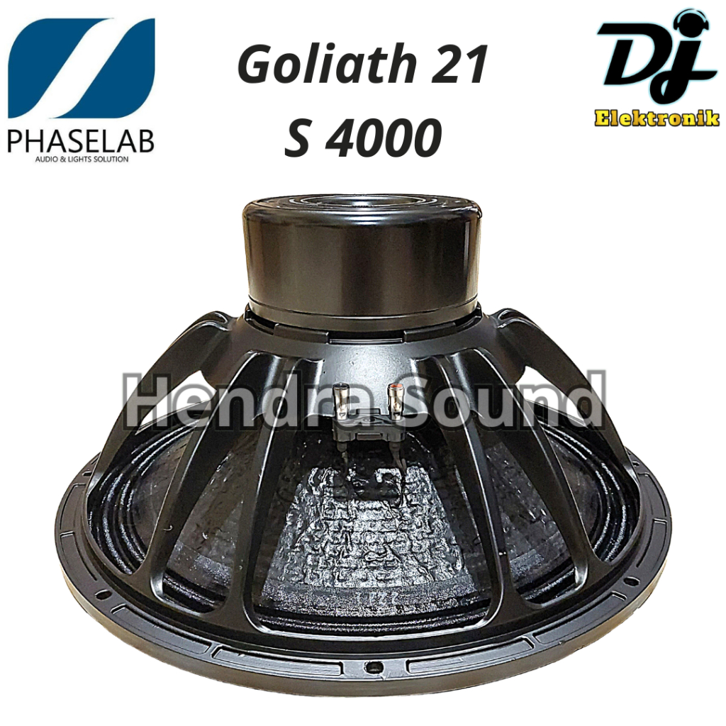 Speaker Komponen Phaselab DR Audio GOLIATH 21 S4000 / GOLIATH21 S 4000 - 21 inch (NEO)