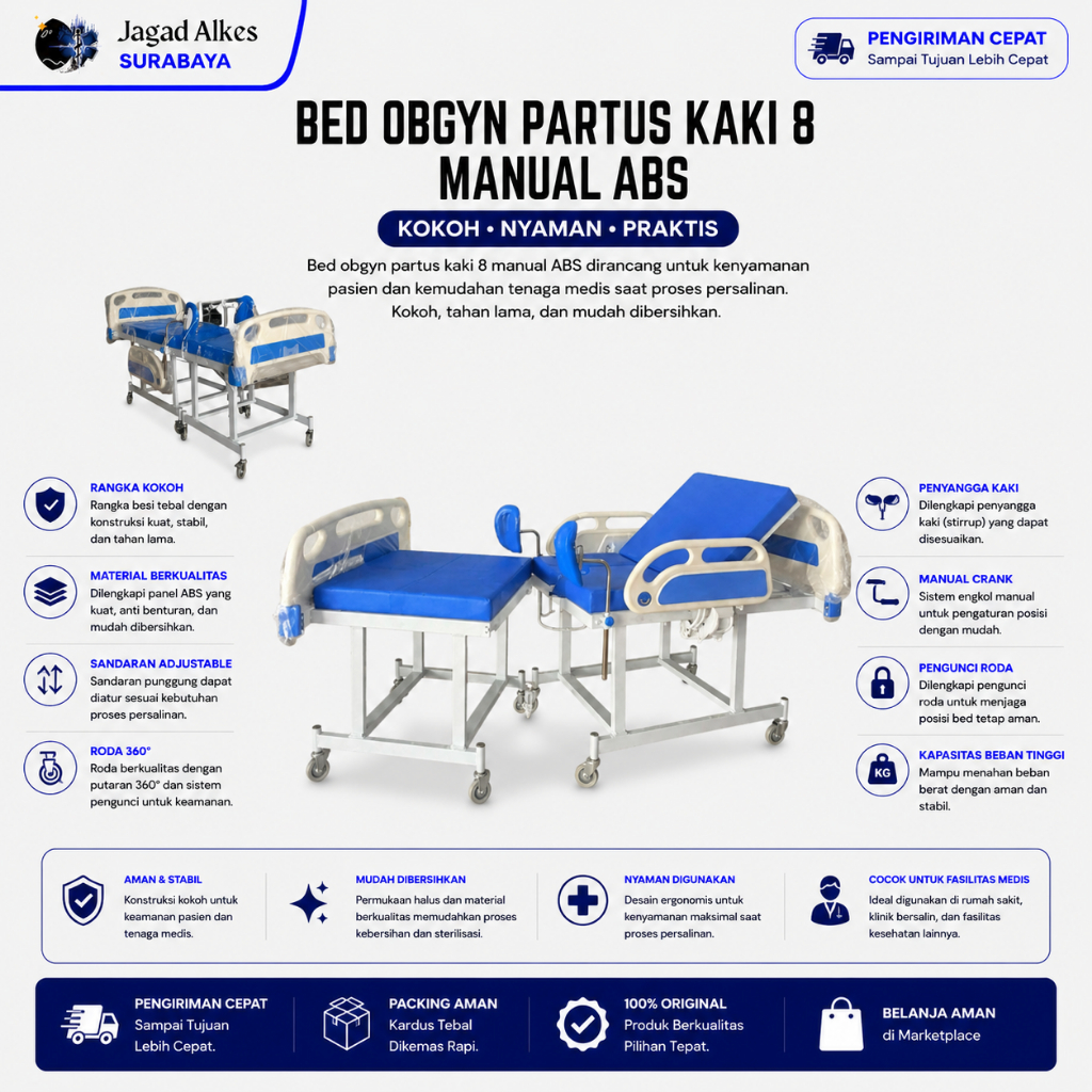 Bed Obgyn Partus Verlos Manual ABS