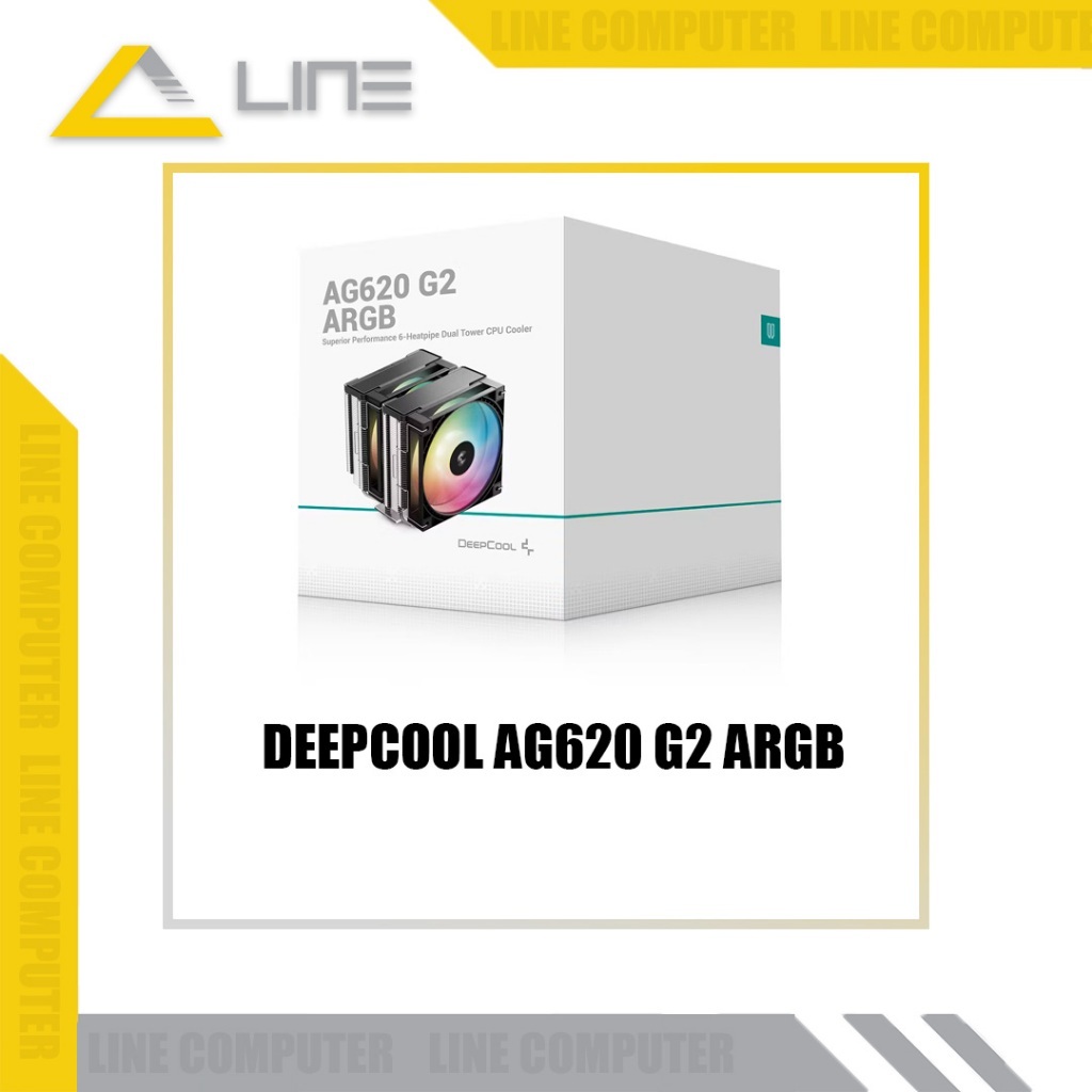 Deepcool AG620 G2 ARGB Dual Tower ARGB Cooler - HSF/CPU Cooler