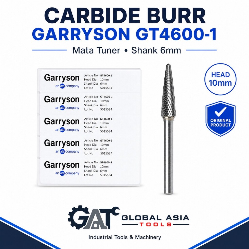 Carbide Burr Garryson GT4600-1 / Carbide Burrs Garryson GT4600-1 / Mata Tuner Garryson GT4600-1 / Sh
