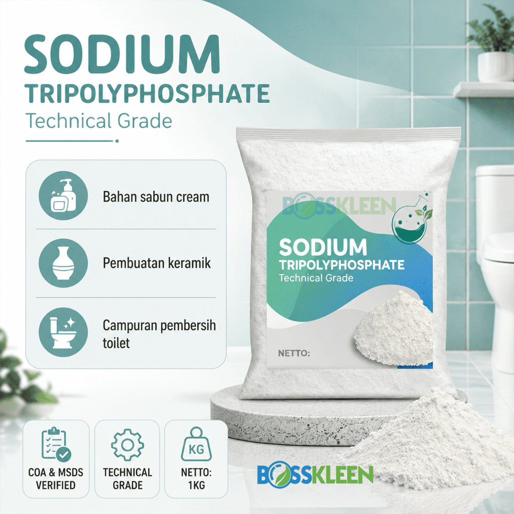 STPP 1KG Sodium Tripolyphosphate 1 KG TEKNIS TOP bubuk kristal