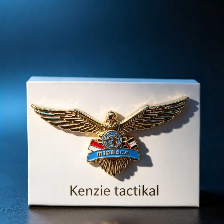 Brevet Wing Pin Garuda Minusca / Brivet Pin Garuda Minusca Premium