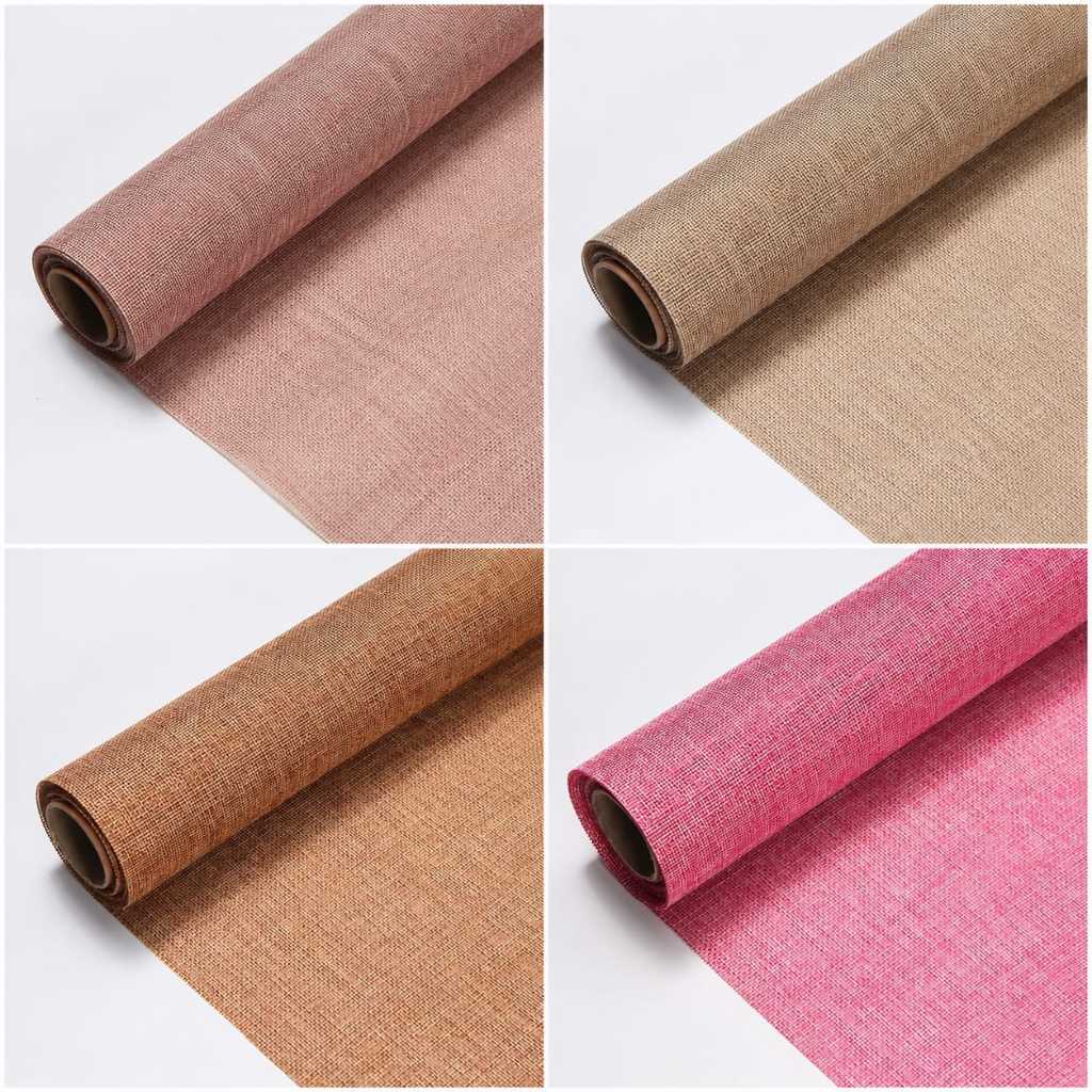 (1 ROLL) Jute Roll / Flower Wrapping Goni / Jute Korea / Mesh Roll Buket / Mesh Goni