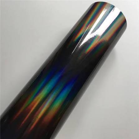 Stiker Decofix Hologram Hitam