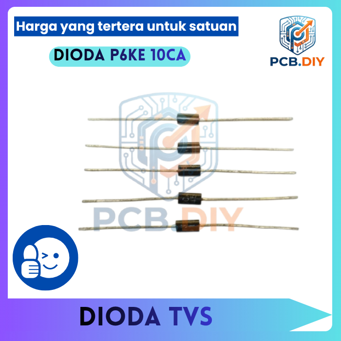 Dioda TVS P6KE 10CA