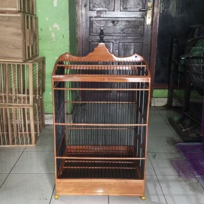 KANDANG KOTAK REPLIKA EBOD MODEL LIST NOMOR 1 - SANGKAR BURUNG