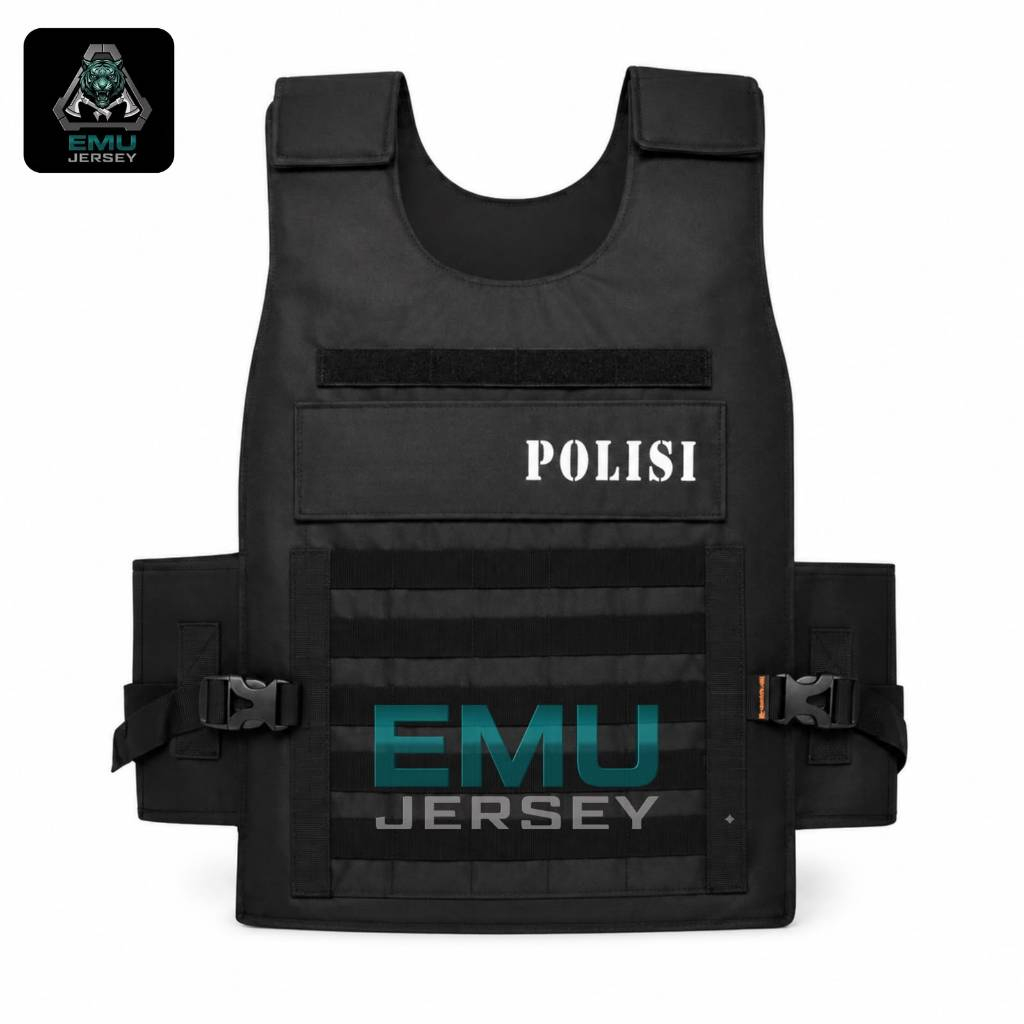 Rompi Polisi SWAT/POLOS/POLISI/Rompi Motor Bodyvest Anti Angin