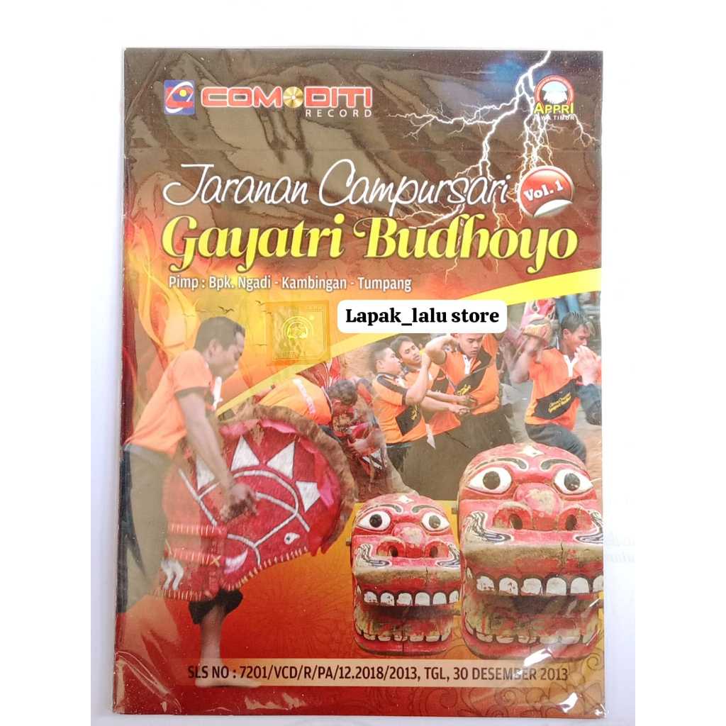 VCD Jaranan Campursari Gayatri Budhoyo