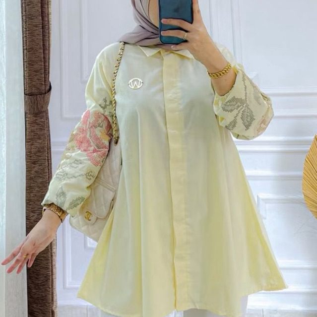 Atasan Milano sulam by Winody Original