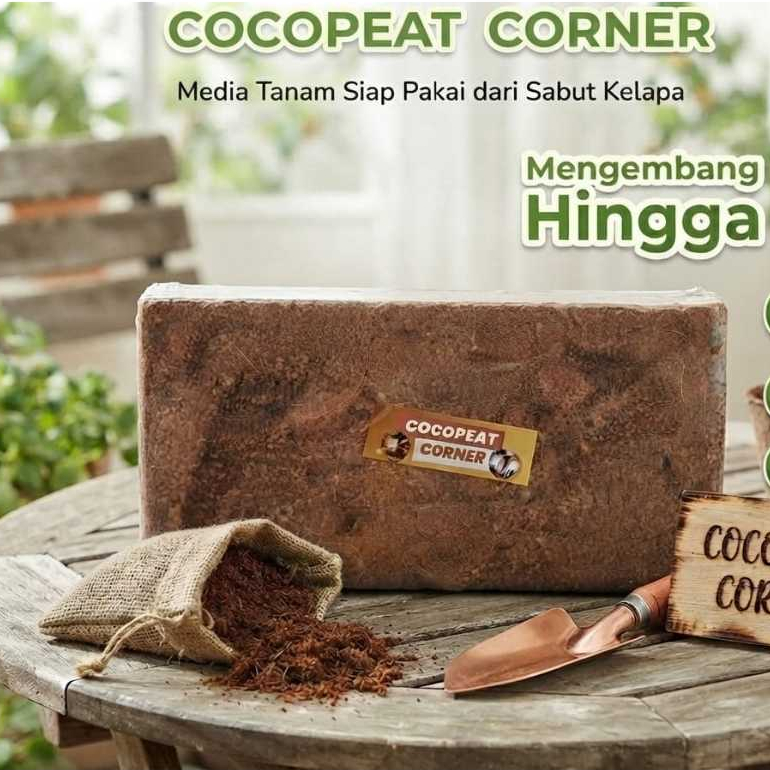 COCOPEAT CORNER Cocopeat Block 1 KG