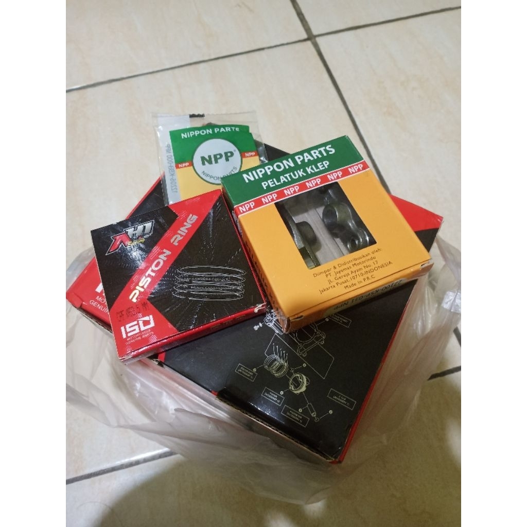 Paket Bore Up Verza + Platuk Klep