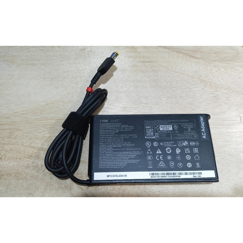 Adaptor Laptop 20V 8.5A USB 170W USB Legion 5 15IMH05H Y7000P y7000se Y720-15 Thinkpad P50 P51 P70 P
