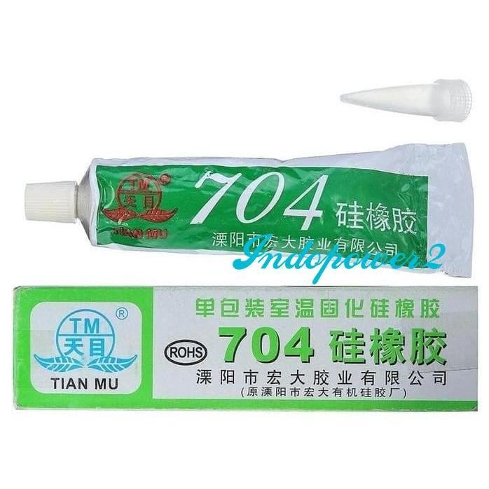 Lem Tian Mu 704 Putih / Thermal Glue + Sealant Silicone Grease Tian Mu