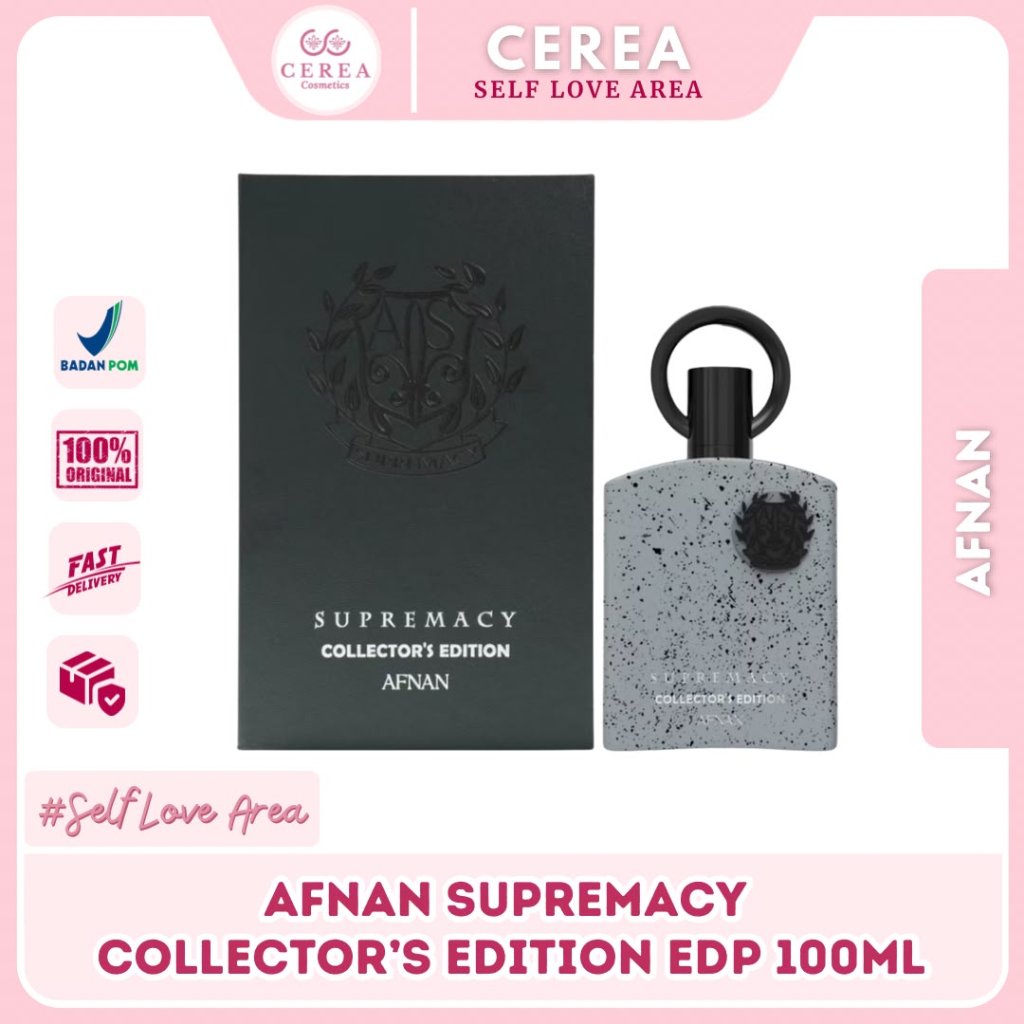 [ORIGINAL BPOM] Afnan Supremacy Collector's Edition Parfum 100ML EDP PERFUME UNISEX CEWEK COWOK