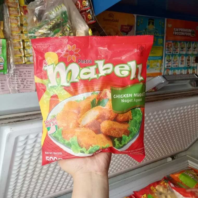 Mabel Chicken Nugget Ori 500gr Frozen Food