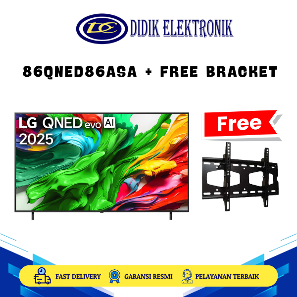 LG 86QNED86BSA SMART TV 86 INCH evo AI Mini LED 4K QNED 86QNED86BSA