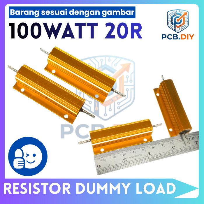 Resistor 100watt 20R 100W Wirewound Dummy Load Shunt 20 ohm