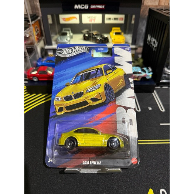 Hotwheels Silver Bmw Series