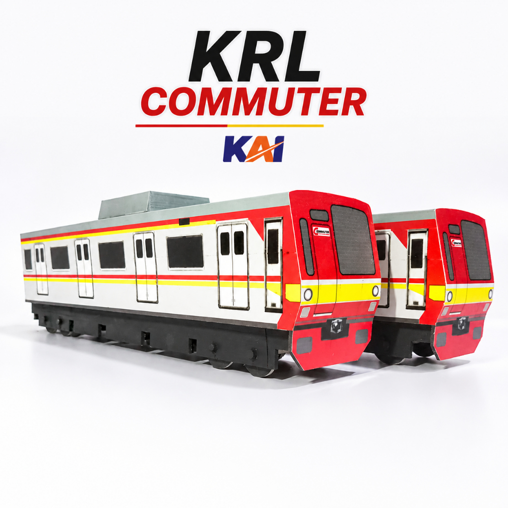 Mainan kereta KRL Commuter