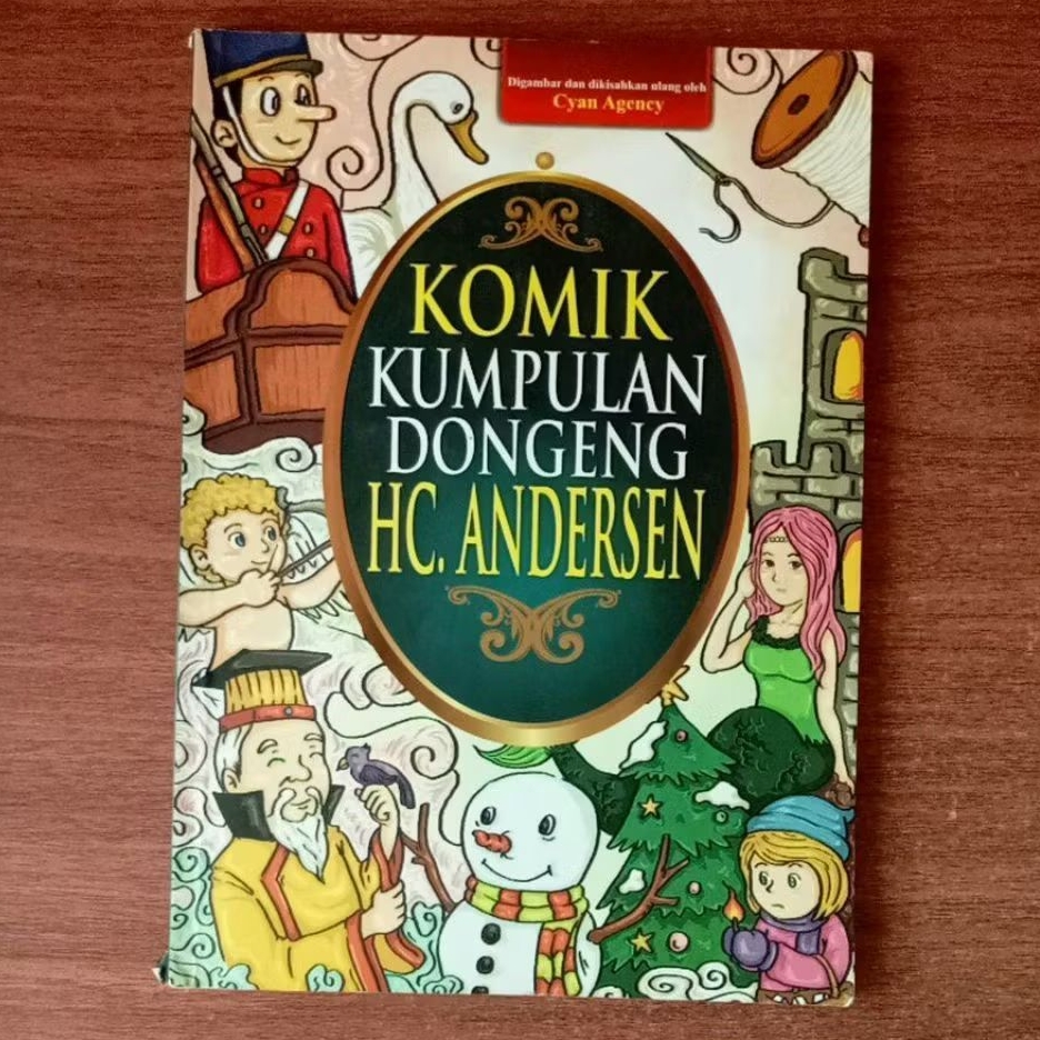 BUKU KOMIK KUMPULAN DONGENG HC ANDERSEN