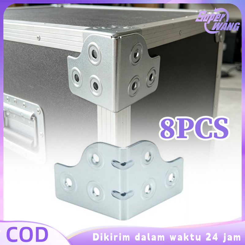 8pcs Siku Besi Hardcase Siku L Hardcase Siku Besi Sudut Box Speaker Siku Box Hardcase