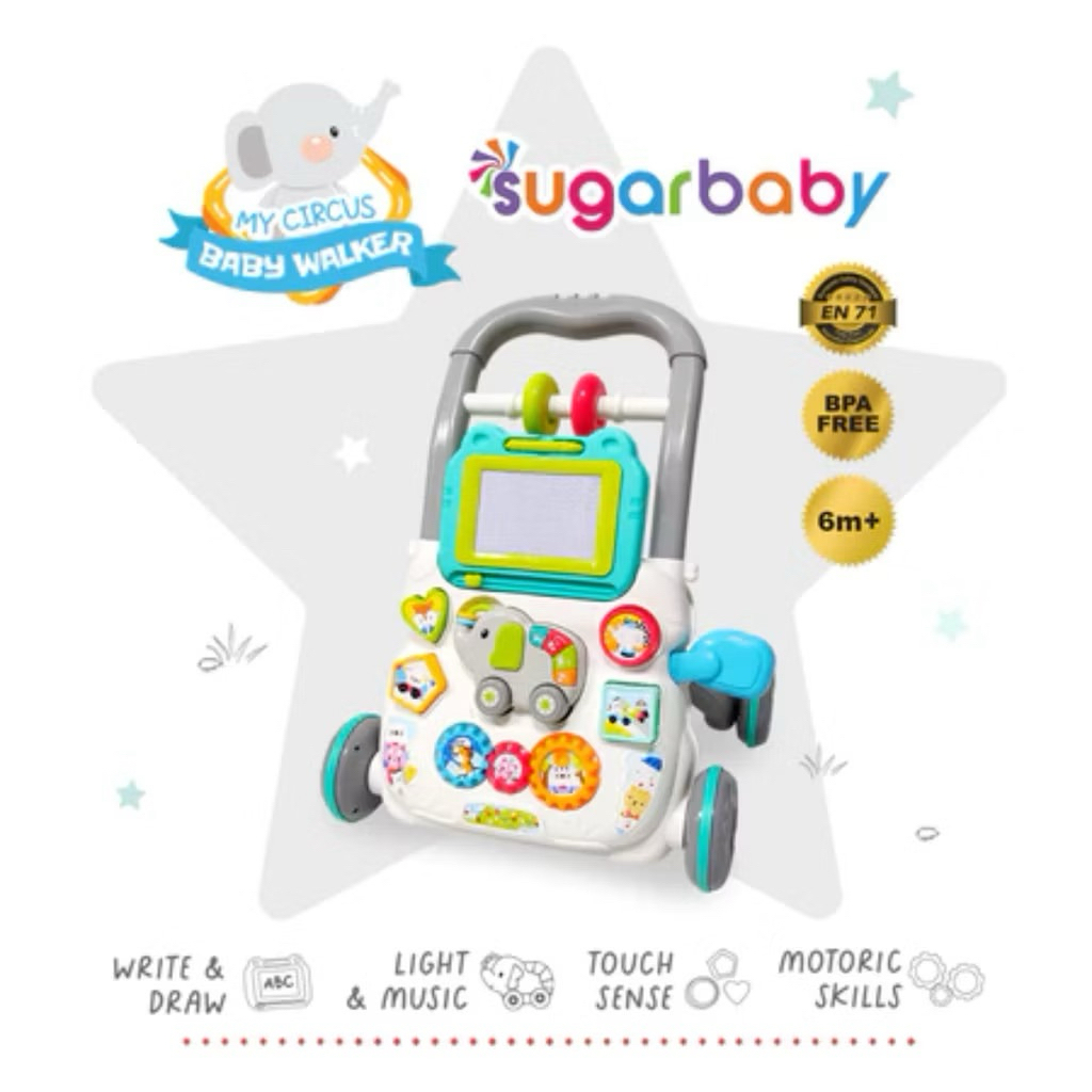 push walker sugar baby preloved