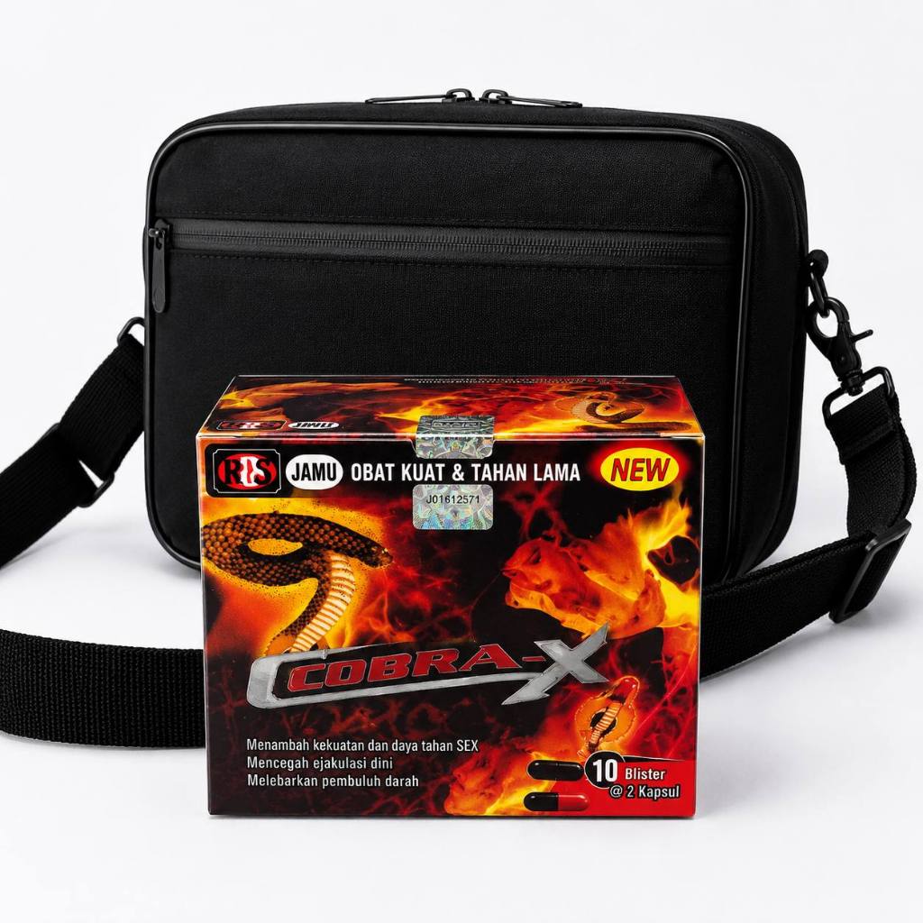 Tas selempang prahu kapsul cobraX distro casual fashion pria