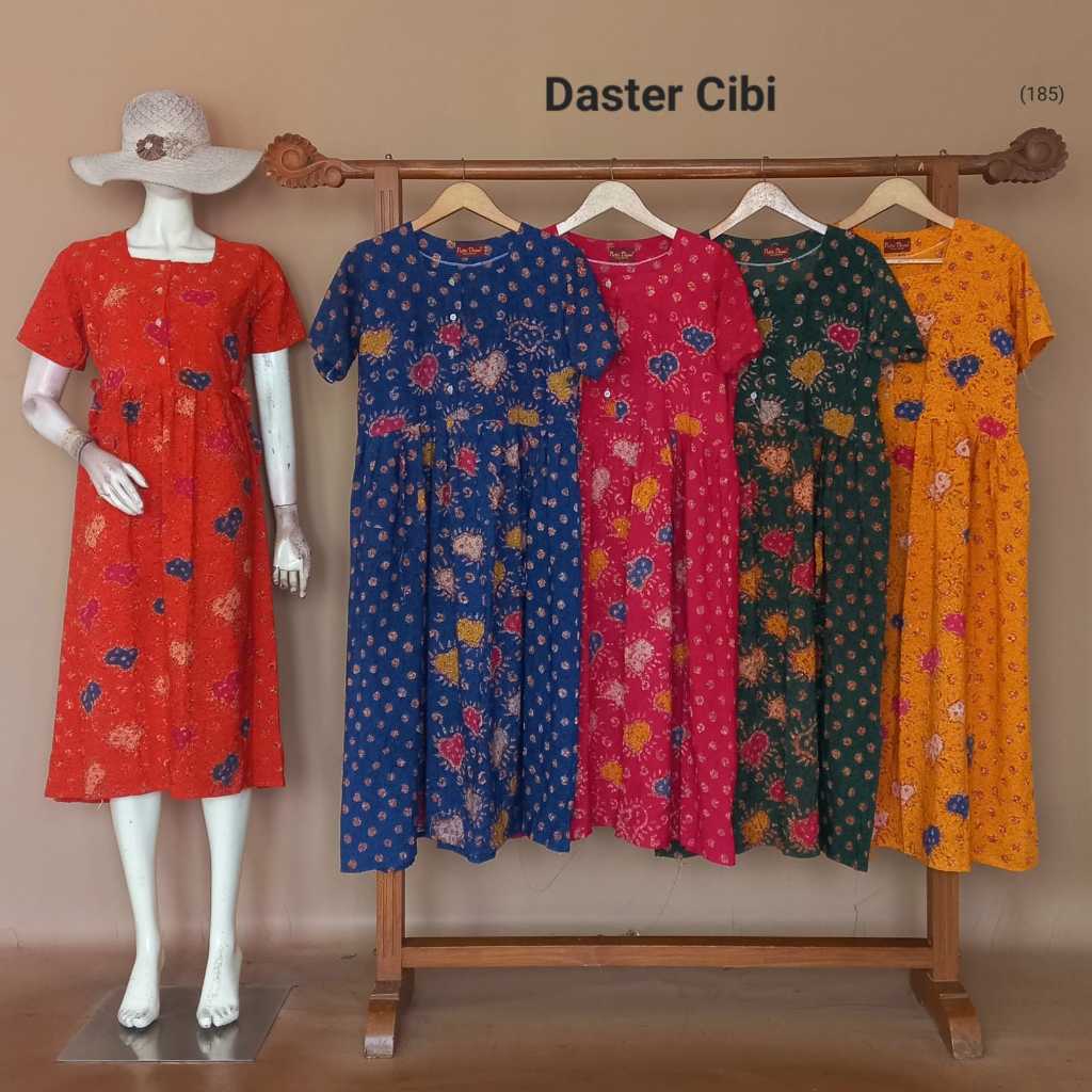 Daster Cibi By Putri Diana Busui Resleting Bahan Rayon Halus Terbaru Terlaris Asli Pekalongan