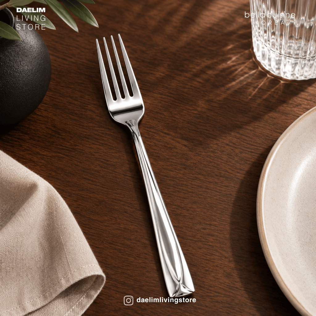 BELLA CUISINE Set Alat Makan Sendok Garpu Flatware Stainless Steel 430 (Lincoln - Oneida) - Daelim L