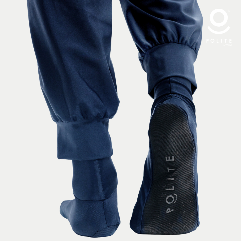 KAOS KAKI RENANG PREMIUM POLITE SWIM SS NAVY