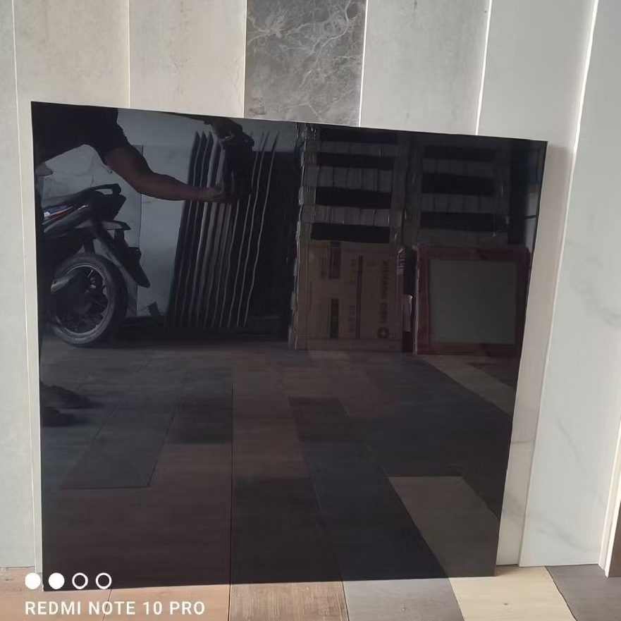 granit hitam polos 80x80 glazed polish~ikad