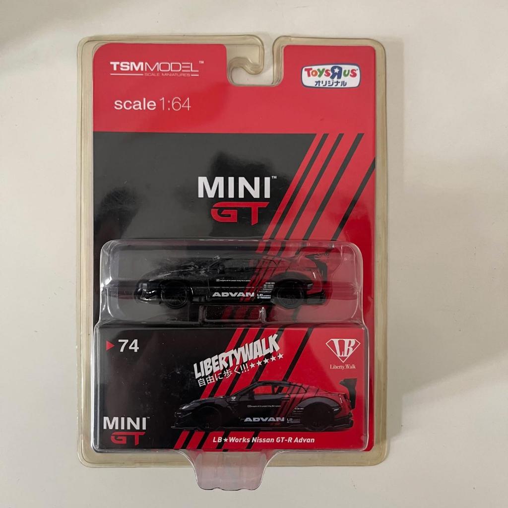 Mini GT MiniGT MGT #74 - Nissan GT-R R35 Advan Japan Edition ToysRUs Toys R Us