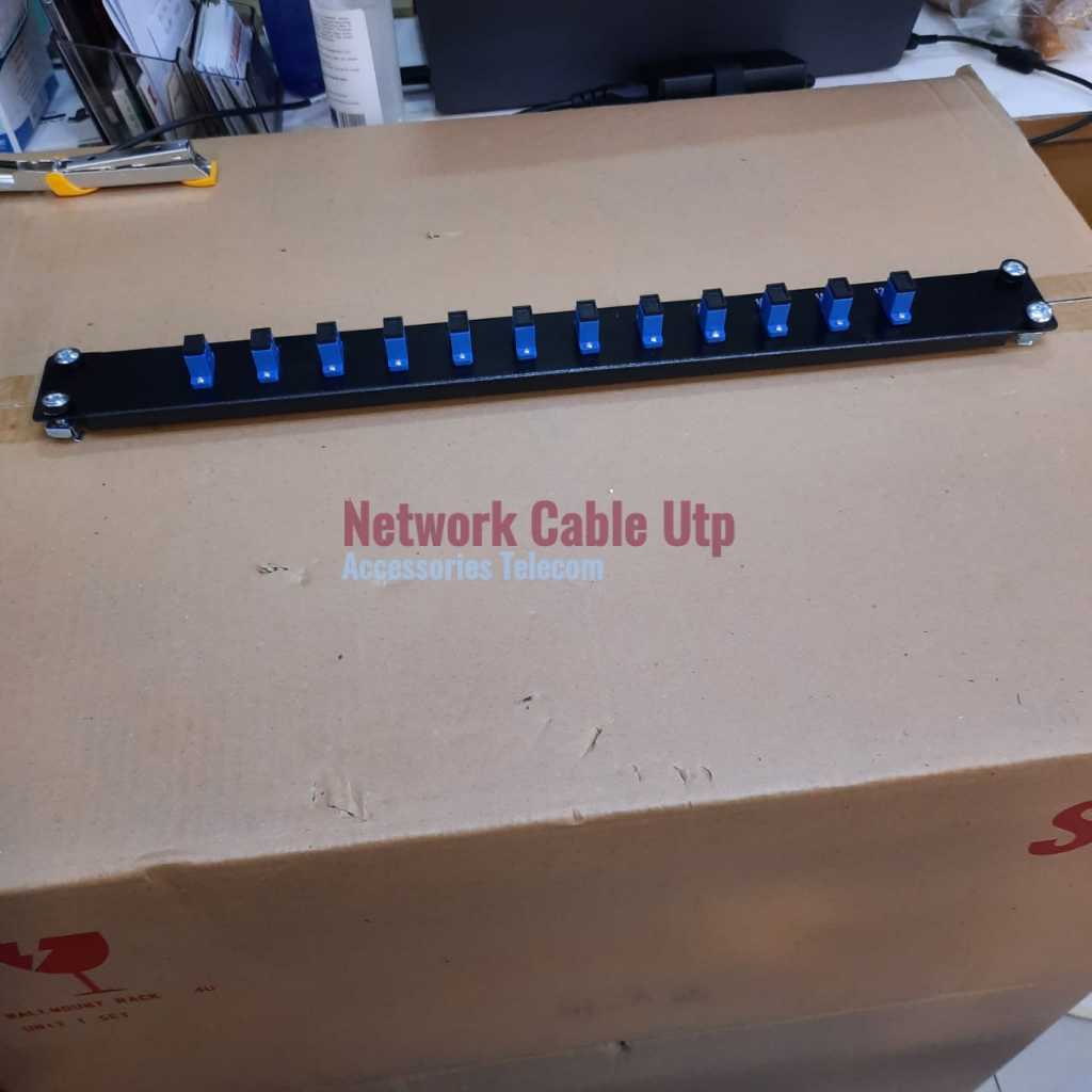 Patch Panel Fiber Optic12 Core SC UPC Singlemode