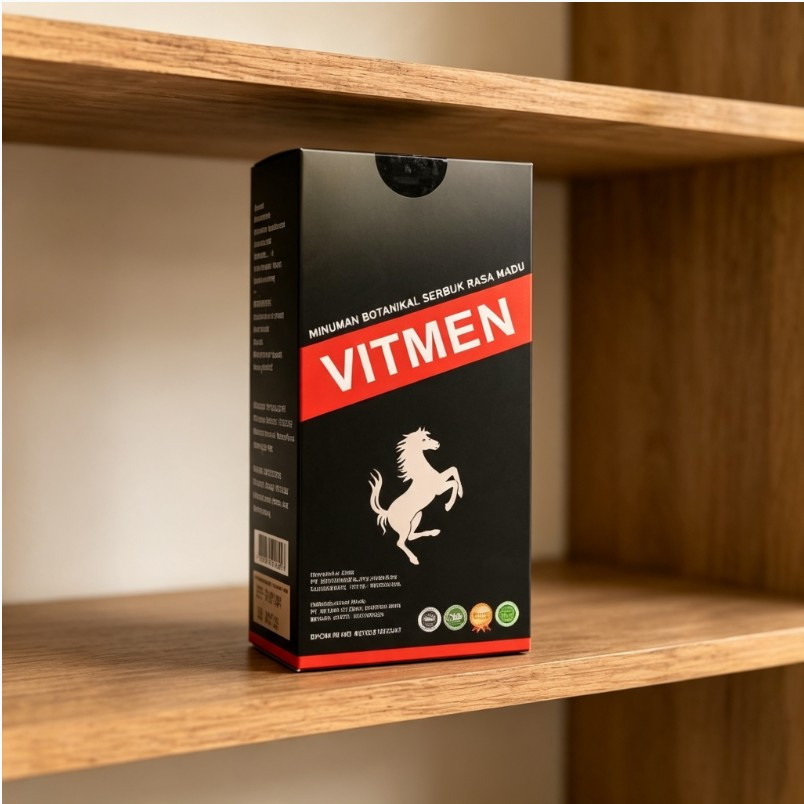 VITMEN Suplemen Pria Herbal Kemasan Sachet
