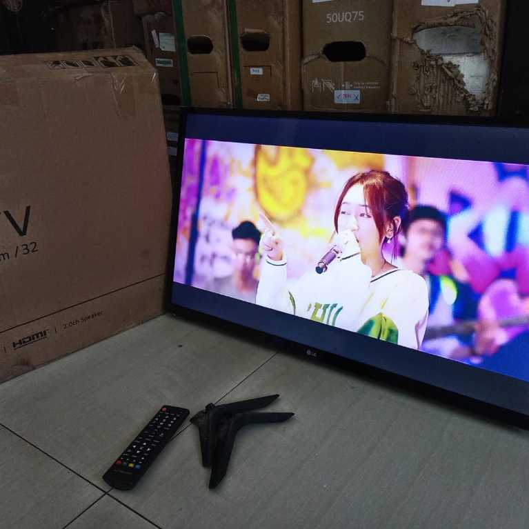TV LED LG DIGITAL 32 INC SIAP PAKAI TANPA STB KONDISI BEKAS MASIH SEGEL (355J6)