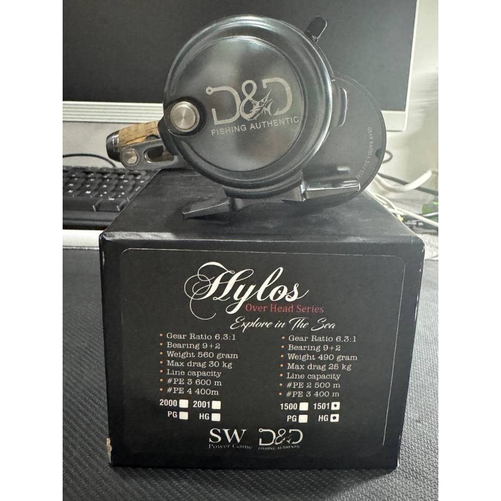 Reel Pancing OH D&D Hylos 1501 HG Gen 1(bekas)