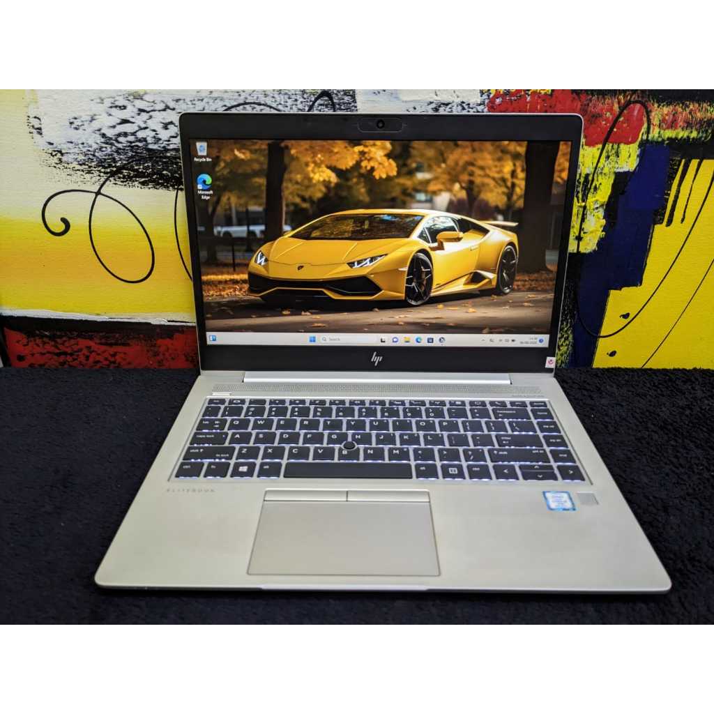 Laptop HP EliteBook 840 G5 Core i5 Gen 8 SSD 512gb RAM 8 Backlit Mulus