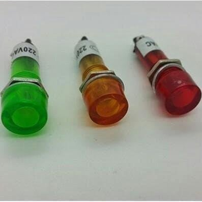 Lampu pilot indikator / Pilot Lamp Plastic (Lampu Panel)