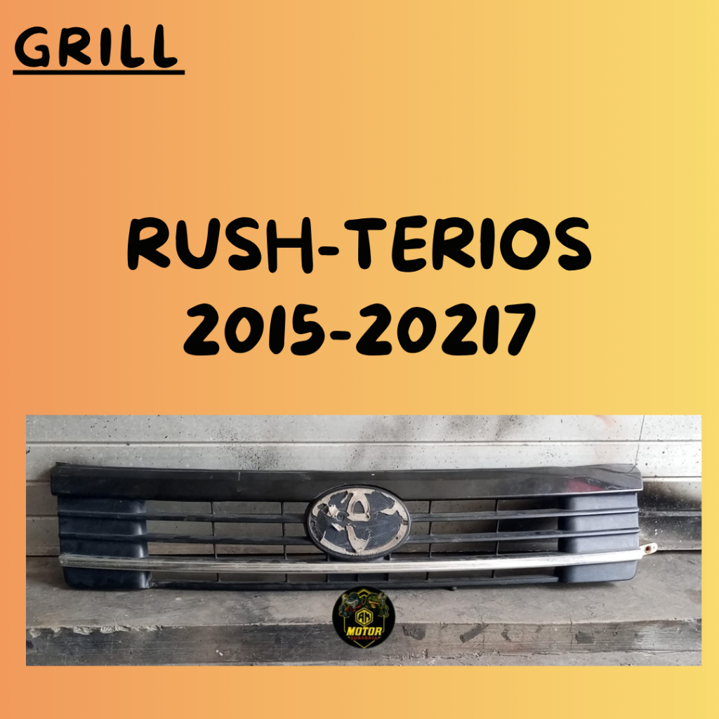 Grill Rush-Terios 2015-2017