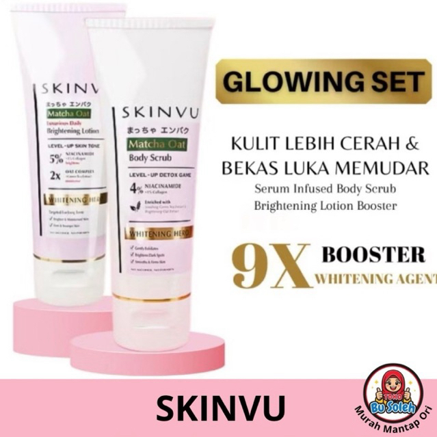 SKINVU LOTION / SKINVU WHITENING LOTION / HAND BODY SKINVU PEMUTIH BADAN
