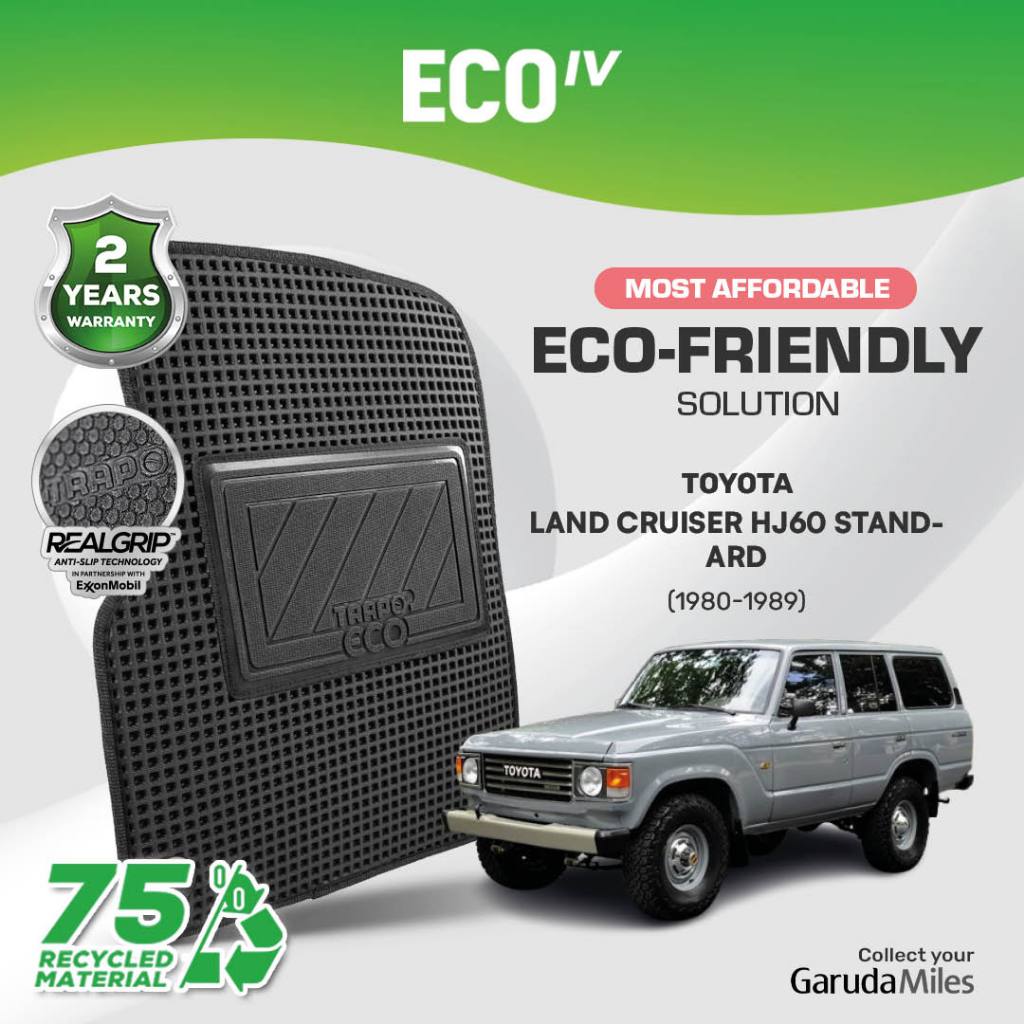 Karpet Mobil Trapo Eco IV Toyota Land Cruiser HJ60 Standard (1980 - 1989)