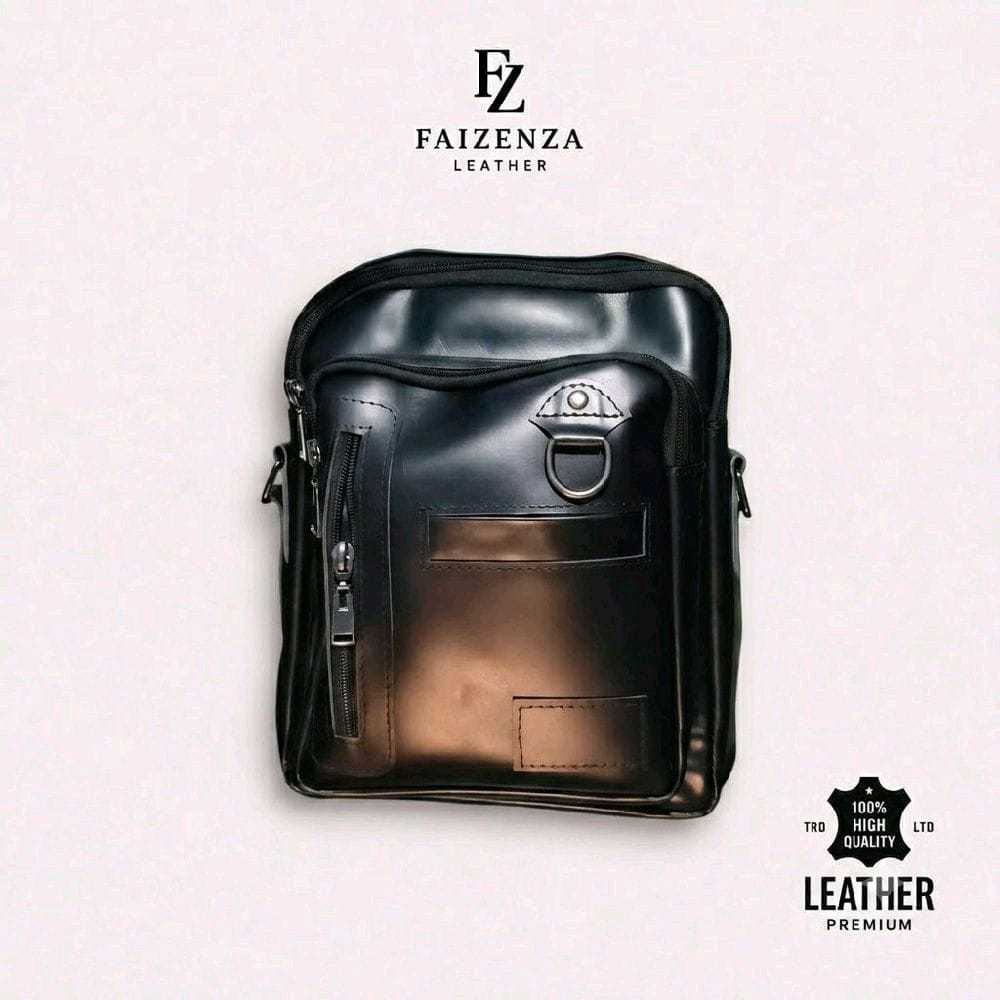 Tas Selempang Mini Kulit Asli Pria Original Garut Bahu Dada Sling Bag Cowok Waistbag Branded Premium