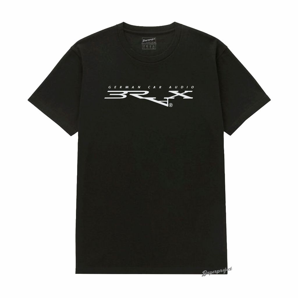 Kaos Audio Mobil Brax German Car Audio Logo round neck unisex 100% cotton