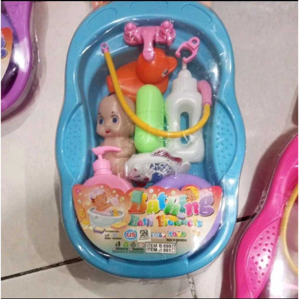promo mainan peranan anak Mainan Bak Mandi Bayi B699 - Bathing B699