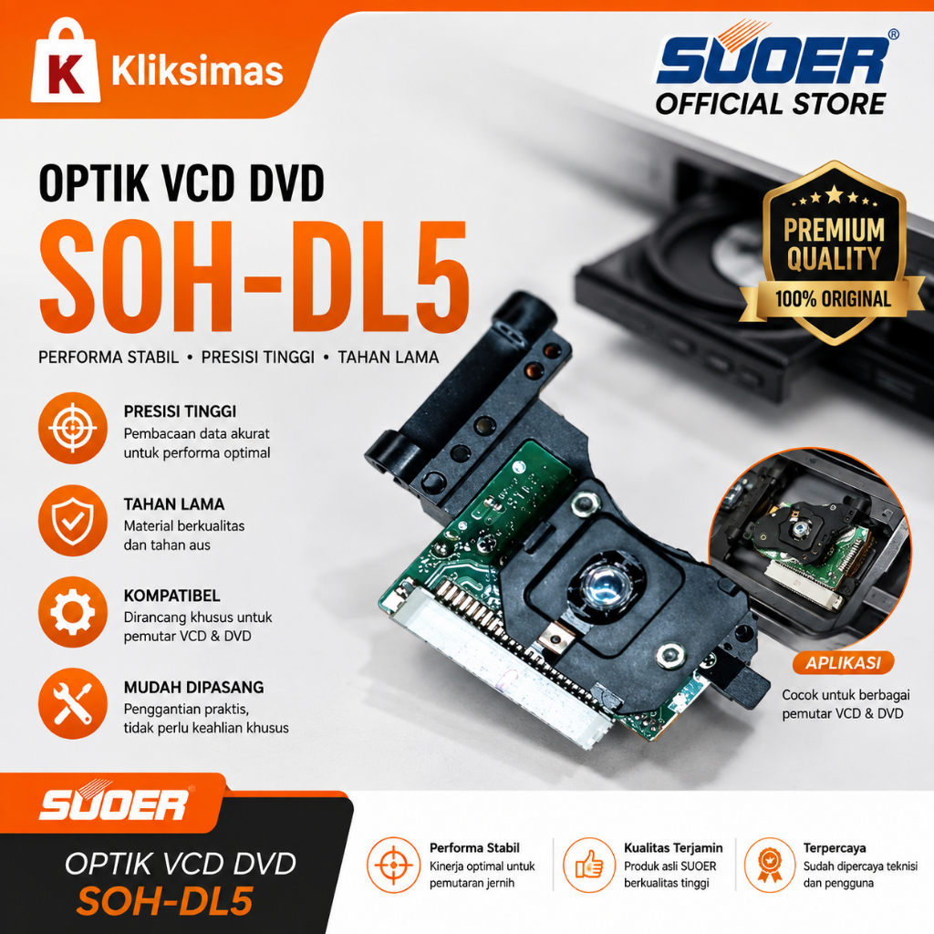 SUOER OPTIK VCD DVD SOH-DL5