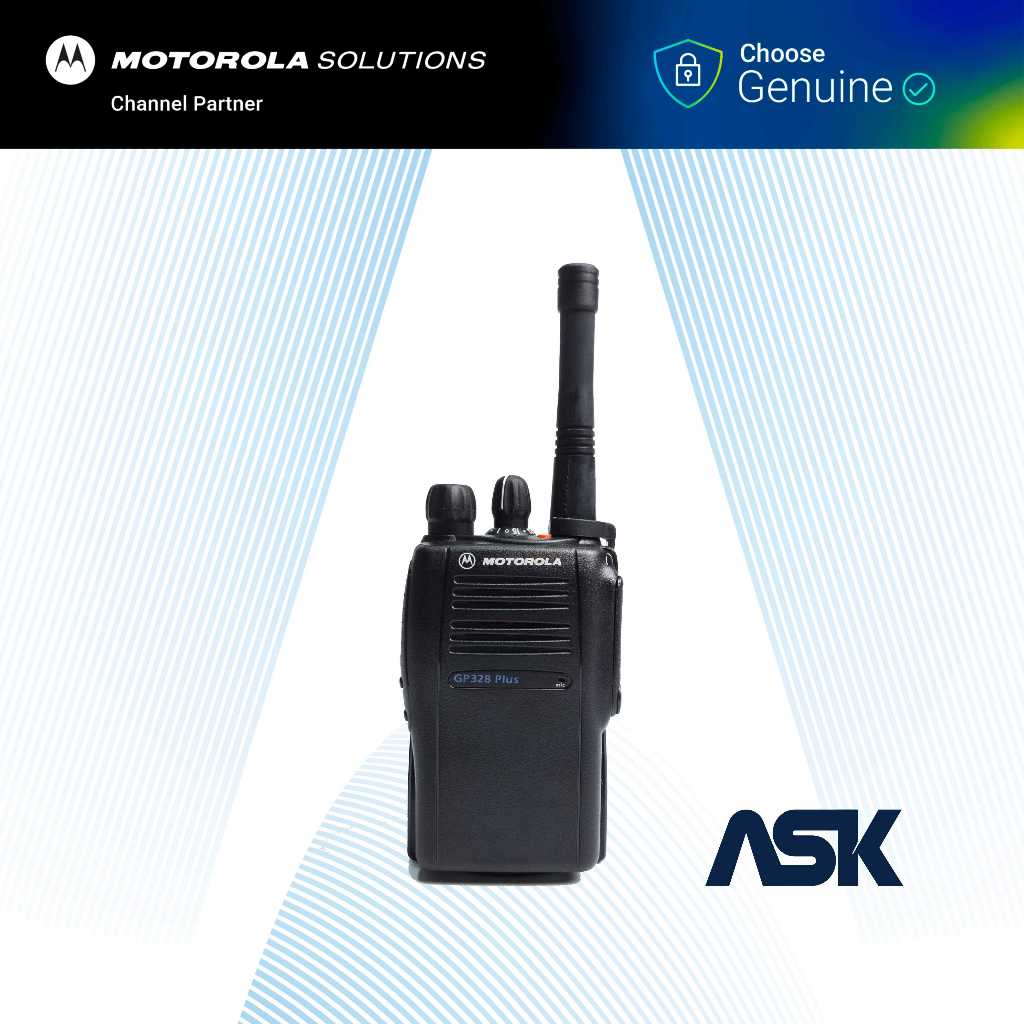Handy Talky GP328 Plus MOTOROLA / HT GP 328 Plus