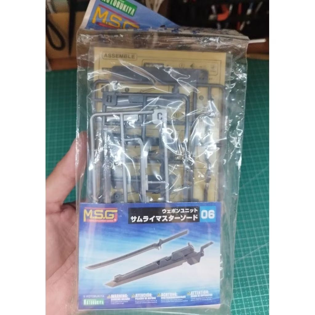 Kotobukiya MSG Samurai Master sword